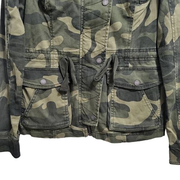 Hollister Camo Military Jacket‎  sz med - Picture 3 of 5